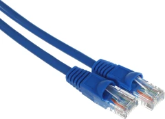 Патч-корд Buro UTP-5E-1,5M-BL UTP 4 пары cat.5E CCA molded 1.5м синий RJ-45 (m)-RJ-45 (m)