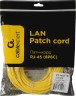 Патч-корд Premier PP12-10M/Y 1000Гбит/с UTP 4 пары cat.5E CCA molded 10м желтый RJ-45 (m)-RJ-45 (m)