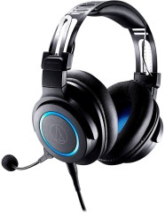 Наушники с микрофоном Audio-Technica ATH-G1 черный/синий 2м мониторные оголовье (80000808)