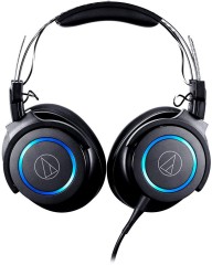 Наушники с микрофоном Audio-Technica ATH-G1 черный/синий 2м мониторные оголовье (80000808)