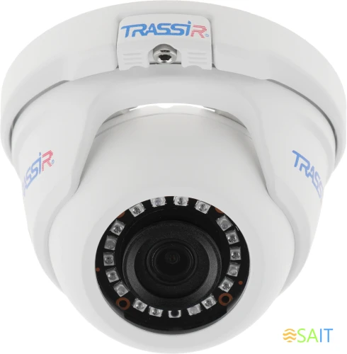 Камера видеонаблюдения IP Trassir TR-D2S5-noPoE v2 3.6-3.6мм цв. корп.:белый