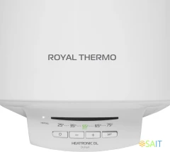 Водонагреватель Royal Thermo Heatronic DL Slim RWH 30 DryHeat 1.5кВт 28л электрический настенный/белый