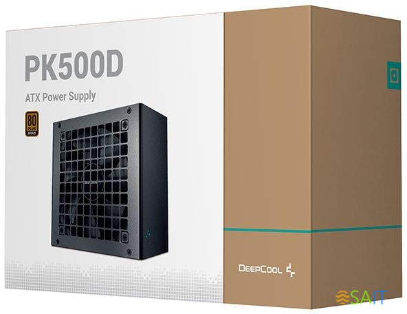 Блок питания Deepcool ATX 500W PK500D 80+ bronze (20+4pin) APFC 120mm fan 6xSATA RTL