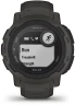 Смарт-часы Garmin Instinct 2 Solar 45мм 0.9" AMOLED корп.черный силикон рем.черный (010-02627-00)