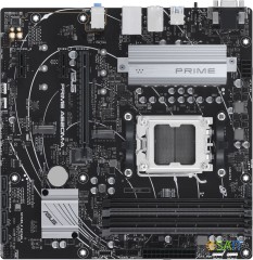 Материнская плата Asus PRIME A620M-A-CSM SocketAM5 AMD A620 4xDDR5 mATX AC`97 8ch(7.1) GbLAN RAID+VGA+HDMI+DP