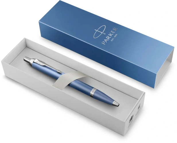 Ручка шариков. Parker IM Writing Rituals K331 (2203906) Blue CT M син. черн. подар.кор.