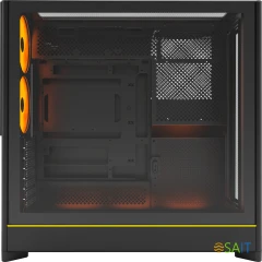 Корпус Montech HS01 Pro черный без БП ATX 6x120mm 2x140mm 2xUSB3.0 audio