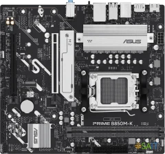 Материнская плата Asus PRIME B850M-K SocketAM5 AMD B850 2xDDR5 mATX AC`97 8ch(7.1) 2.5Gg RAID+HDMI+DP