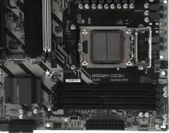 Материнская плата Gigabyte B850M DS3H Socket AM5 AMD B850 4xDDR5 mATX AC`97 8ch(7.1) 2.5Gg RAID+HDMI+DP