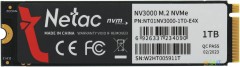 Накопитель SSD Netac PCIe 3.0 x4 1TB NT01NV3000-1T0-E4X NV3000 M.2 2280