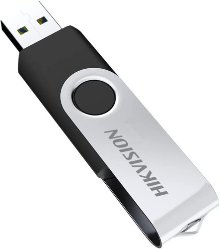 Флеш Диск Hikvision 64GB M200S HS-USB-M200S/64G USB2.0 черный