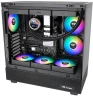 Вентилятор для корпуса Thermaltake CT140 Sync Reverse ARGB 140х140x25 черный 4-pin 32.8дБ (упак.:2шт) (CL-F174-PL14SW-A) Ret