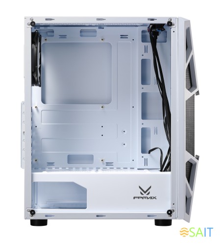 Корпус Formula CL-3303W RGB белый без БП ATX 2x120mm 2xUSB2.0 1xUSB3.0 audio bott PSU