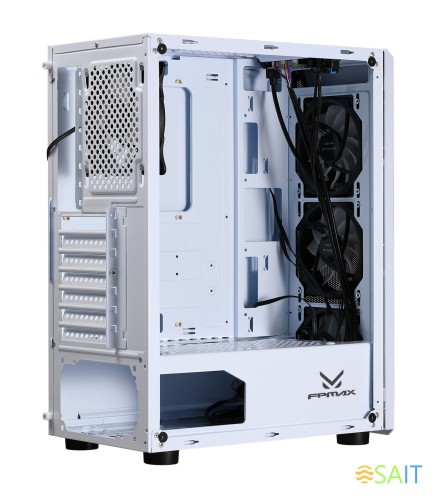 Корпус Formula CL-3303W RGB белый без БП ATX 2x120mm 2xUSB2.0 1xUSB3.0 audio bott PSU