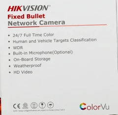 Камера видеонаблюдения IP Hikvision DS-2CD2047G2-LU(C)(2.8mm) 2.8-2.8мм цв. корп.:белый
