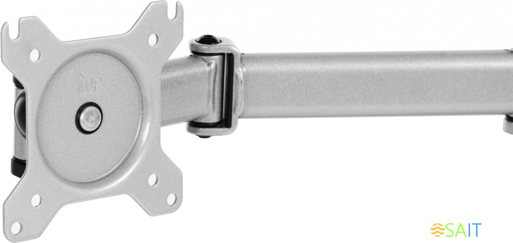 Кронштейн для мониторов Cactus CS-VM-D29-AL серебристый 13"-27" макс.8кг настольный поворот и наклон