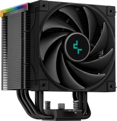 Устройство охлаждения(кулер) Deepcool AK500 Digital Soc-AM5/AM4/1200/1700/1851 черный 4-pin 25.9-28dB Al+Cu LCD 240W 1291gr Ret (R-AK500-BKADMN-G)