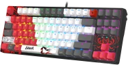 Клавиатура A4Tech Bloody WS87 Naraka механическая черный/красный USB беспроводная BT/Radio Multimedia for gamer LED (WS87)