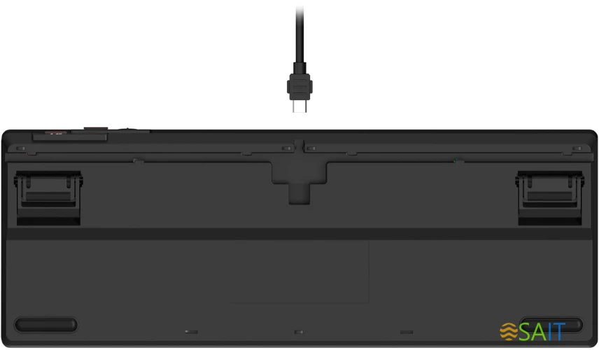 Клавиатура A4Tech Bloody WS87 Naraka механическая черный/красный USB беспроводная BT/Radio Multimedia for gamer LED (WS87)