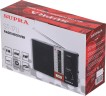 Радиоприемник портативный Supra ST-17U черный USB SD