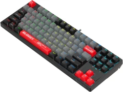 Клавиатура A4Tech Bloody S87 Energy механическая черный/красный USB for gamer LED (S87 USB ENERGY RED)