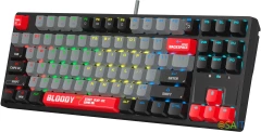 Клавиатура A4Tech Bloody S87 Energy механическая черный/красный USB for gamer LED (S87 USB ENERGY RED)