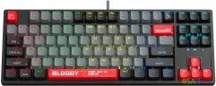 Клавиатура A4Tech Bloody S87 Energy механическая черный/красный USB for gamer LED (S87 USB ENERGY RED)