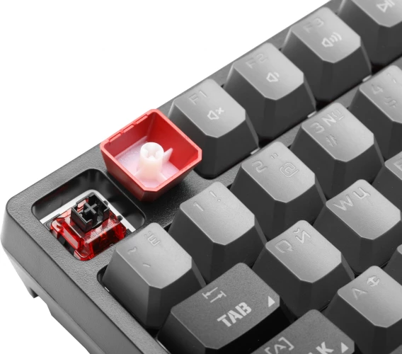 Клавиатура A4Tech Bloody S87 Energy механическая черный/красный USB for gamer LED (S87 USB ENERGY RED)