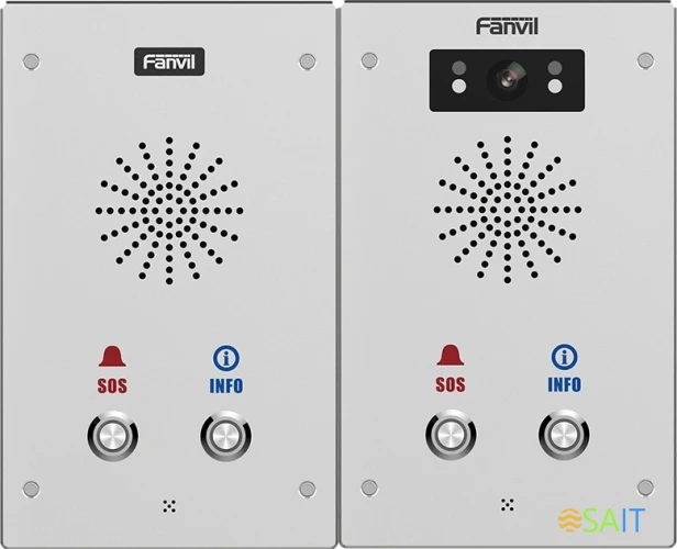 Аудиопанель Fanvil i16SV-02 цвет панели: серебристый