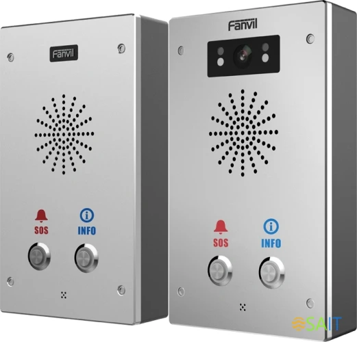 Аудиопанель Fanvil i16SV-02 цвет панели: серебристый