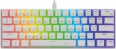 Клавиатура Оклик K763W механическая белый USB беспроводная BT/Radio Multimedia for gamer LED (1920562)