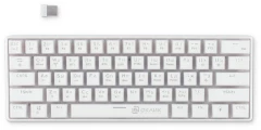 Клавиатура Оклик K763W механическая белый USB беспроводная BT/Radio Multimedia for gamer LED (1920562)