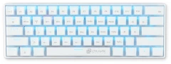 Клавиатура Оклик K763W механическая белый USB беспроводная BT/Radio Multimedia for gamer LED (1920562)