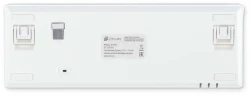 Клавиатура Оклик K763W механическая белый USB беспроводная BT/Radio Multimedia for gamer LED (1920562)