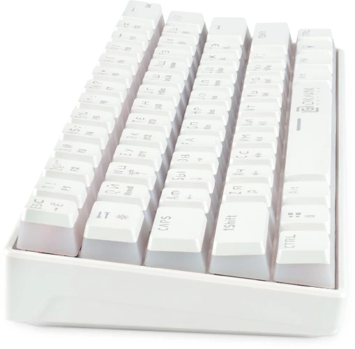 Клавиатура Оклик K763W механическая белый USB беспроводная BT/Radio Multimedia for gamer LED (1920562)