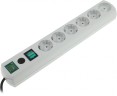 Сетевой фильтр Most RG-U 1.5м (6 розеток) белый (коробка)