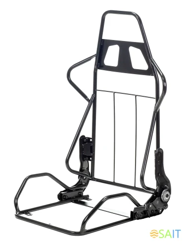 Кресло игровое Zombie VIKING 7 KNIGHT Fabric серый Loft ромбик ткань/эко.кожа с подголов. крестов. металл