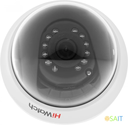 Камера видеонаблюдения аналоговая HiWatch DS-T201(B) (2.8 mm) 2.8-2.8мм HD-CVI HD-TVI цв. корп.:белый
