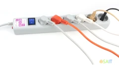 Сетевой фильтр Powercube SPG(5+1)-16B-5M-WHITE 5м (6 розеток) белый (коробка)