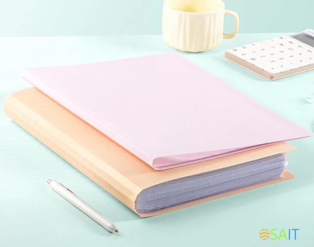 Папка с 30 прозр.вклад. Deli PQ306-30 A4 полипропилен ассорти