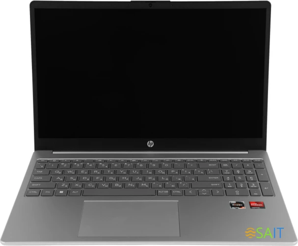 Ноутбук HP 15-fc0003nia Ryzen 5 7520U 8Gb SSD512Gb AMD Radeon 610M 15.6" IPS FHD (1920x1080) Free DOS silver WiFi BT Cam (7K2M6EA)