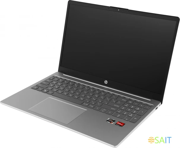 Ноутбук HP 15-fc0003nia Ryzen 5 7520U 8Gb SSD512Gb AMD Radeon 610M 15.6" IPS FHD (1920x1080) Free DOS silver WiFi BT Cam (7K2M6EA)