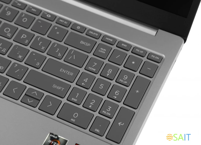 Ноутбук HP 15-fc0003nia Ryzen 5 7520U 8Gb SSD512Gb AMD Radeon 610M 15.6" IPS FHD (1920x1080) Free DOS silver WiFi BT Cam (7K2M6EA)