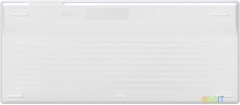 Клавиатура A4Tech Fstyler FBX51C белый USB беспроводная BT/Radio slim Multimedia для ноутбука (FBX51C WHITE)