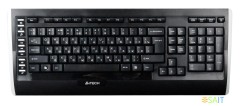 Клавиатура + мышь A4Tech 9300F клав:черный мышь:черный USB беспроводная Multimedia