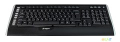 Клавиатура + мышь A4Tech 9300F клав:черный мышь:черный USB беспроводная Multimedia