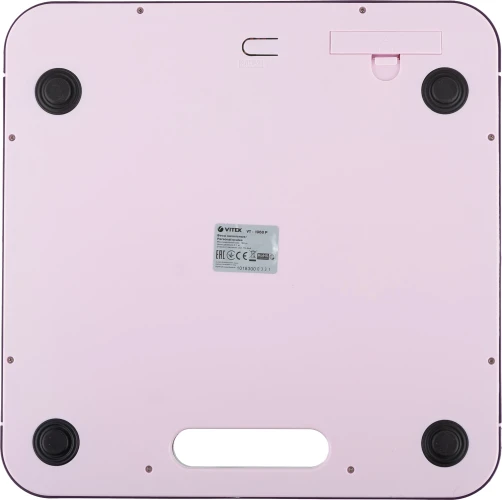 Весы напольные электронные Vitek VT-1968 P макс.180кг розовый