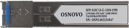 Модуль Osnovo SFP-S1SC13-G-1310-1550