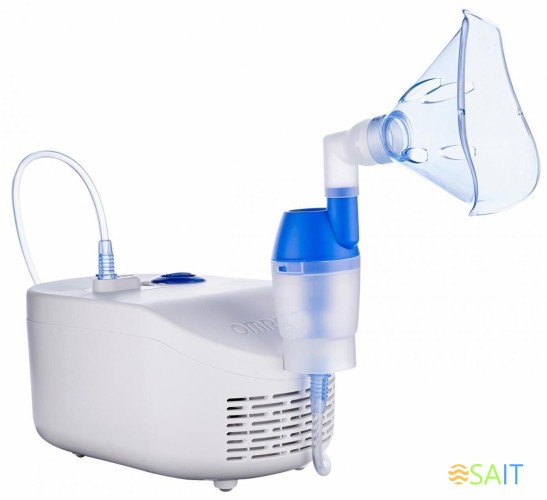 Ингалятор Omron C25 компрессорный стационарный белый/синий