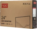 Монитор NPC 23.8" MF240A черный IPS LED 5ms 16:9 HDMI M/M 250cd 178гр/178гр 1920x1080 75Hz G-Sync VGA DP FHD 3.12кг